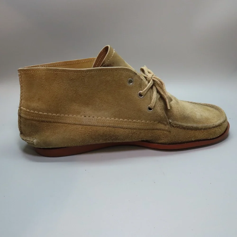 Quoddy J Crew Suede Roughout Chukka Moccasin Booty‎ Mens 11 READ